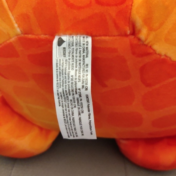 ZURU Snackles Reese's Dragon FELIX 14" Plush Super Soft Stuffed Animal Orange - Picture 9 of 10